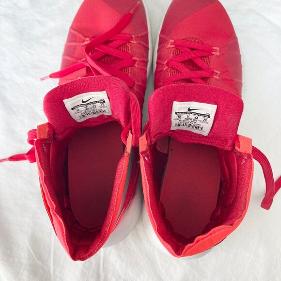 Nike Hyperdunk 2015 Red Silver Metallic Basketball Shoes Men's Size 10 - Picture 6 of 6